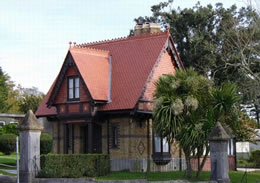 red roofs